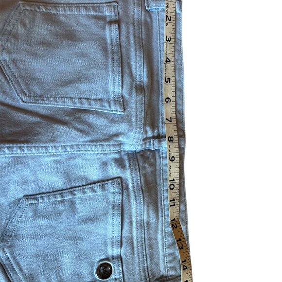 Michael Kors Light Blue Izzy Cropped Skinny Jeans Women's Size 10 - Picture 11 of 12